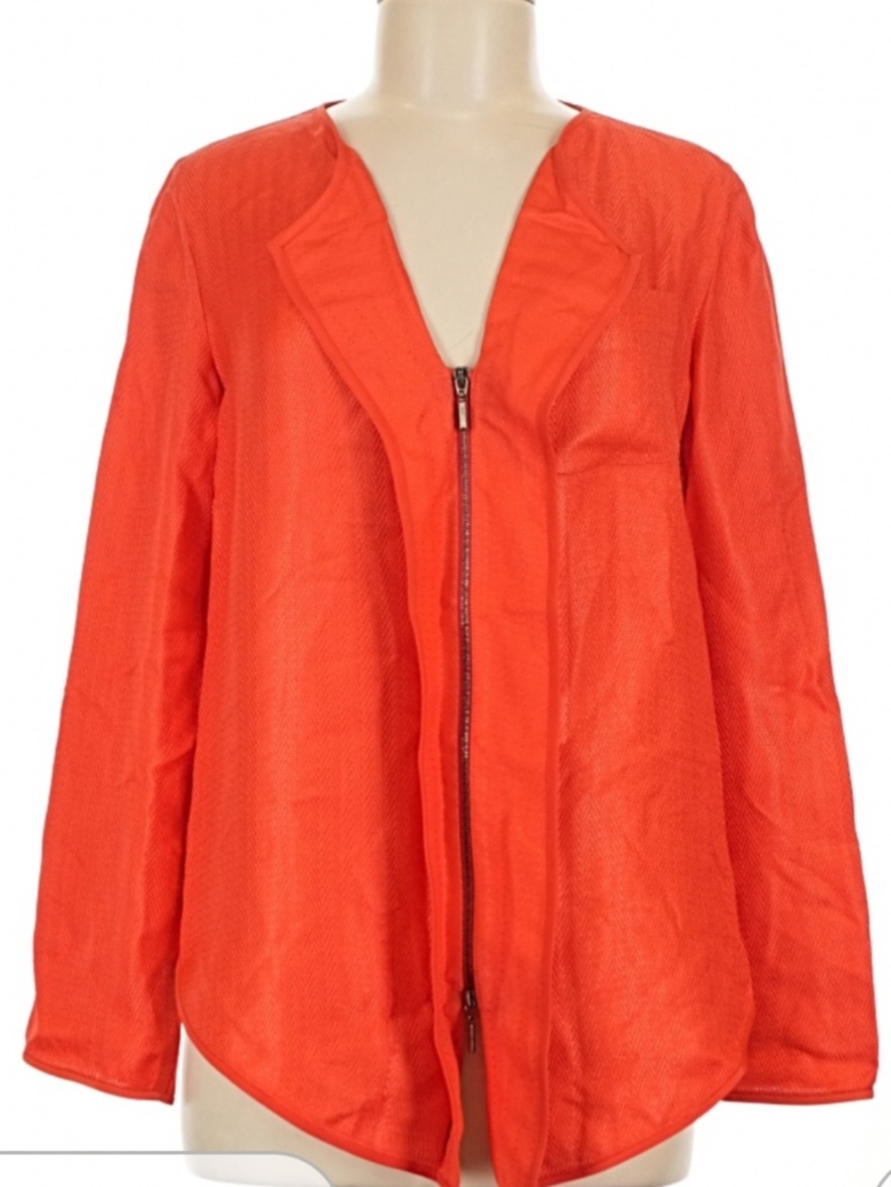 Armani Collezioni Flame Orange Jacket